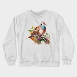 Turtle Dove Watercolor 4.0 Crewneck Sweatshirt